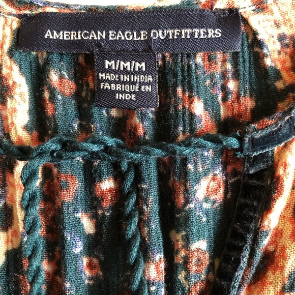 American Eagle Outfitters colorful print top Size M - Picture 8 of 10